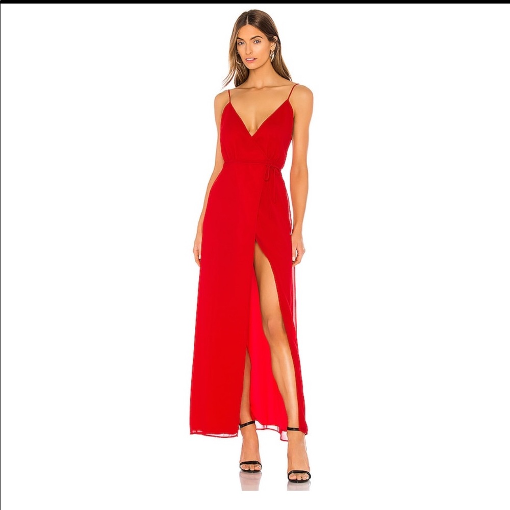 NWT Arlo Red Maxi Dress - Privacy Please